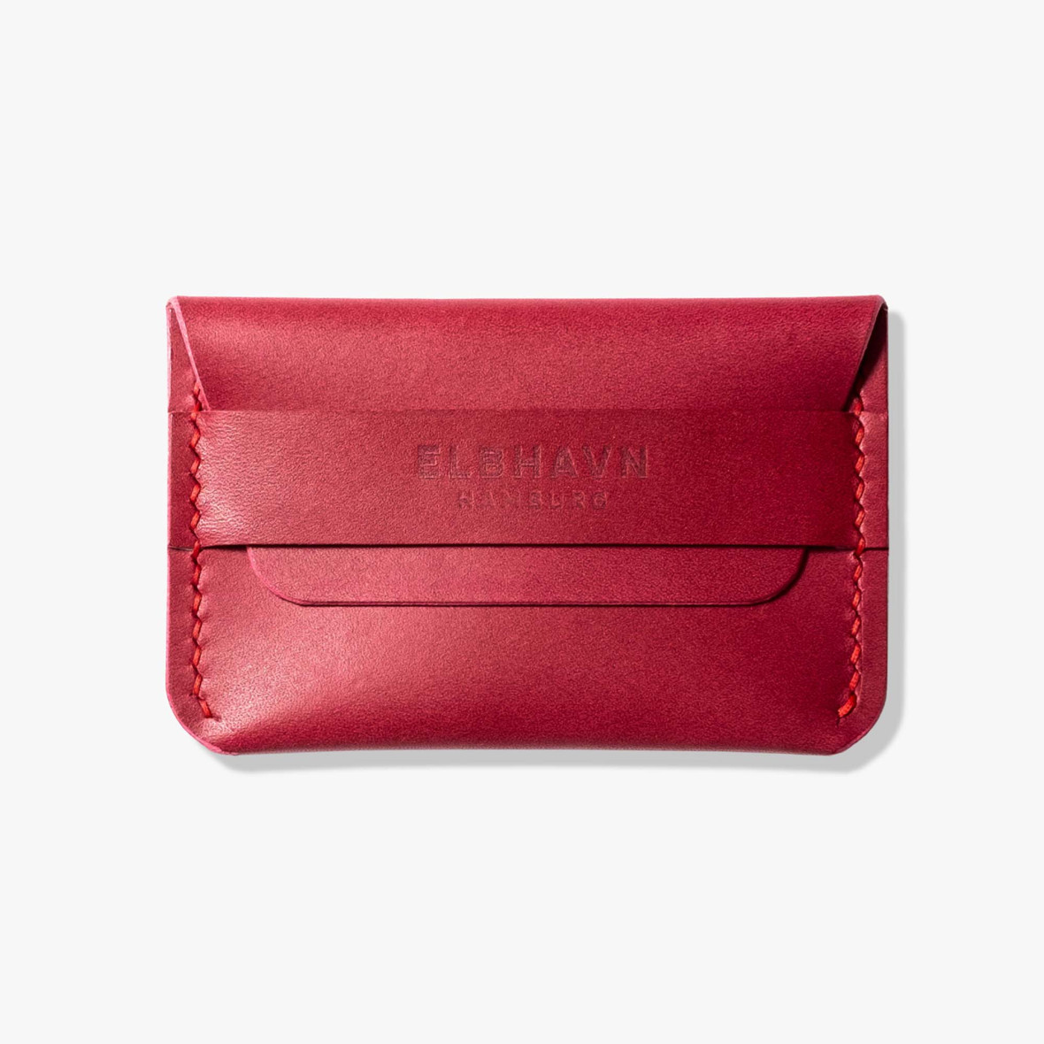 Flap Wallet, Vacchetta Leder, Novello, 11,5 x 6,5cm